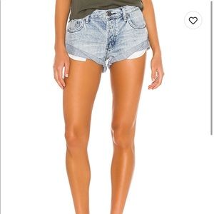 One Teaspoon Denim Shorts in style Bandits